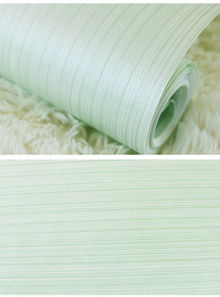 清新綠意，素雅生活——細條紋無紡布墻紙，為家居空間注入自然活力